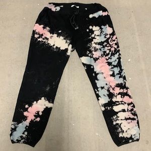 Day dreamer -LARGE -100% cotton sweat bottoms with pockets and draw string.